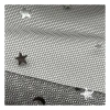 Hexagonal mesh fabric, glittering mesh fabric, laser star and moon gauze background fabric, sequined star gauze mosquito net fabric, children's clothing fabric Application Scenario